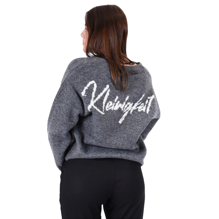 Kleinigkeit Damen Strick-Pullover WOLLMA Dreieck