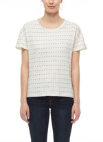 Ragwear Damen T-Shirt CELEB JACQUARD