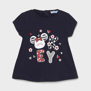 Mayoral Baby Girl T-shirt kurzarm