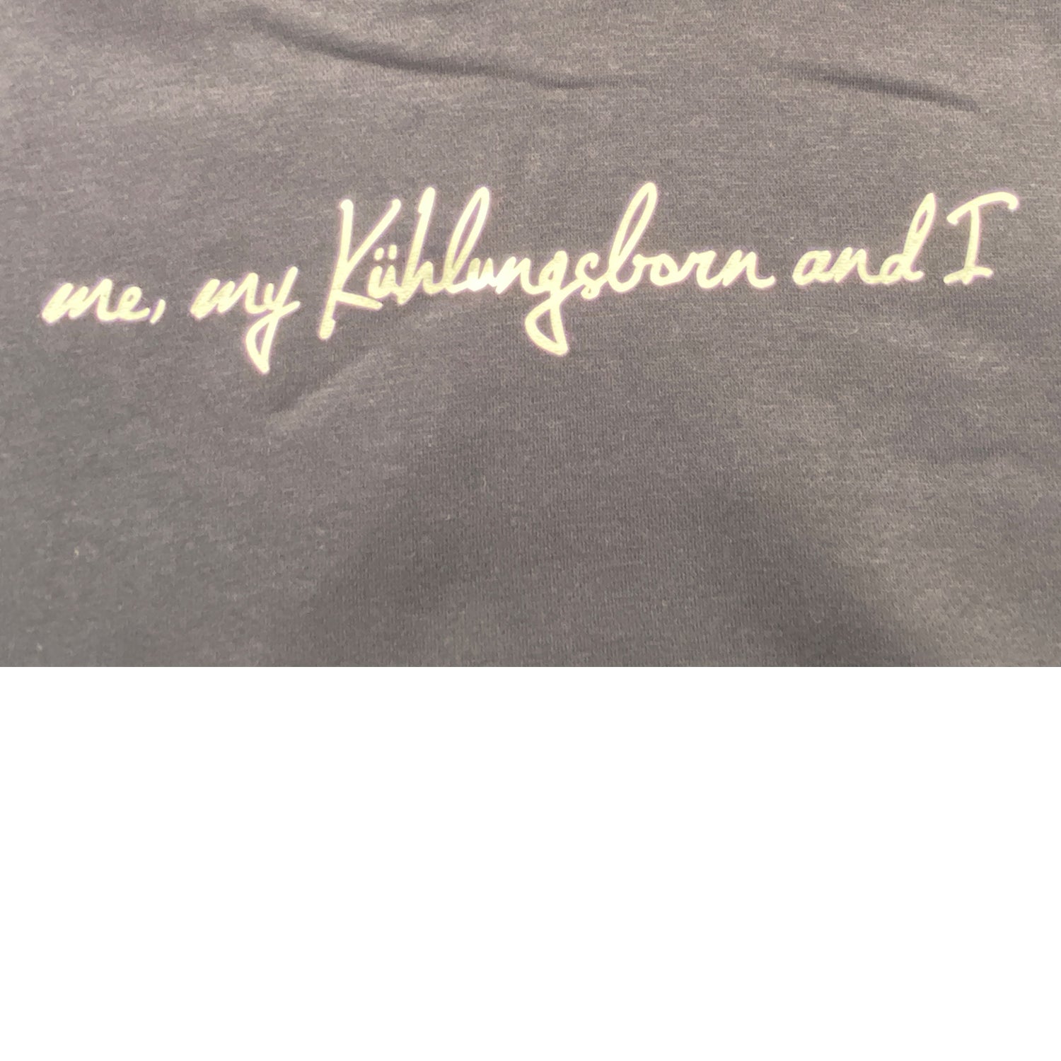 Kleinigkeit Damen Kapuzenpullover Görls Hoodie Bäasik "me, my Kühlungsborn and I"