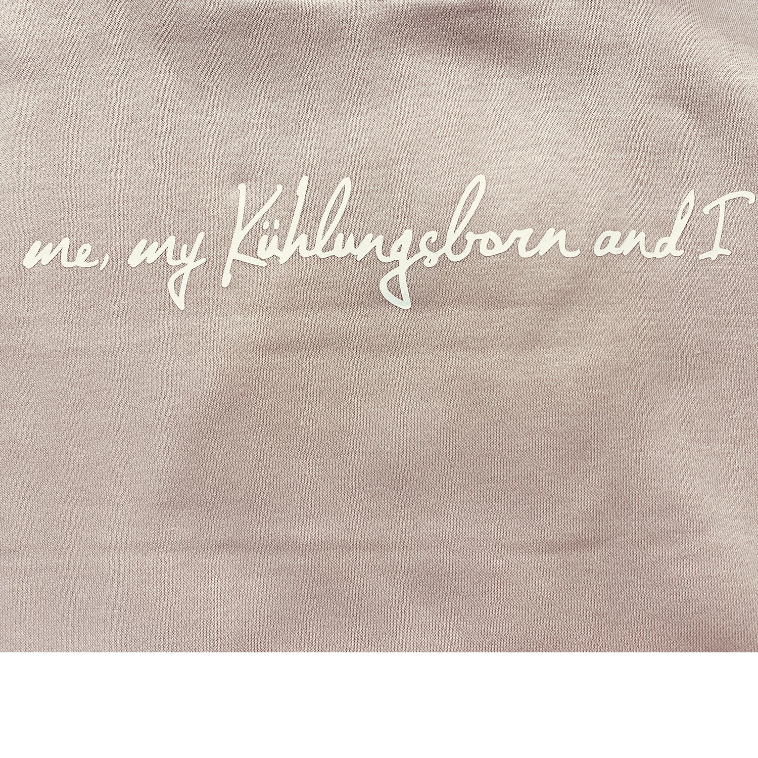 Kleinigkeit Damen Kapuzenpullover Görls Hoodie Bäasik "me, my Kühlungsborn and I"