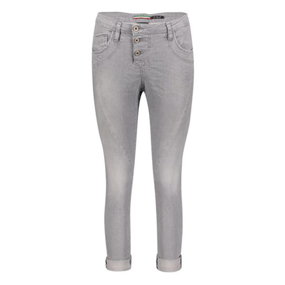 Please Damen Boyfriend Jeans P78A - grigio denim
