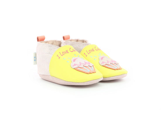 ROBEEZ Baby Girl Hausschuhe/Krabbelschuhe SWEET CAKE