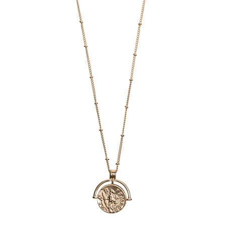 TIMI Large Coin Long Necklace